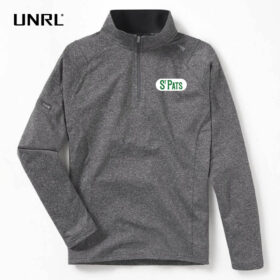 St. Pats Hockey - Heather Gray Embroidered UNRL Elite 1/4-Zip