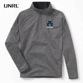 Catalyst Softball - Heather Grey Embroidered UNRL Elite 1/4-Zip