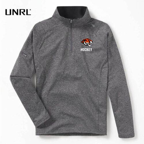 Farmington Hockey - Heather Gray Embroidered UNRL Elite 1/4-Zip