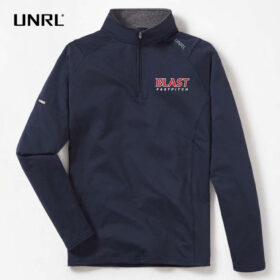Bloomington Blast Fastpitch - Navy Embroidered UNRL Elite 1/4-Zip