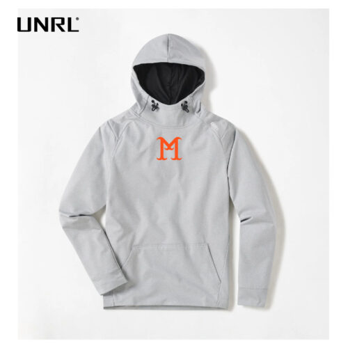 Minneapolis Millers Baseball - Embroidered UNRL Crossover Hoodie II - Image 2