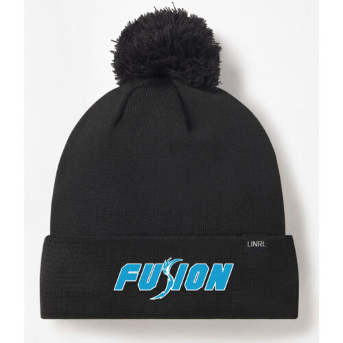Fusion Fastpitch - Black Embroidered UNRL Elite Winter Hat