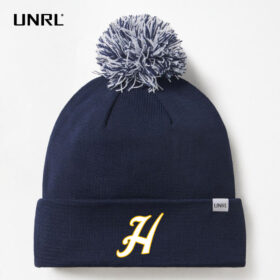 Highland Baseball - Navy Embroidered UNRL Elite Winter Hat