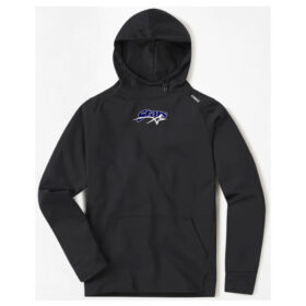 MN Stars - Black Embroidered UNRL Crossover Hoodie II