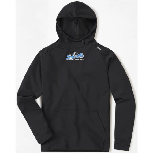 Lakeville Fastpitch - Black Embroidered UNRL Crossover Hoodie II