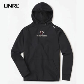 South Metro Thunder - Black Embroidered UNRL Crossover Hoodie II