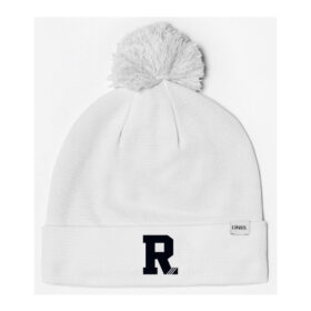 Rosemount High School Hockey - White Embroidered UNRL Elite Winter Hat