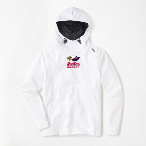 Red Wing Hockey - White Embroidered UNRL Crossover II Hoodie