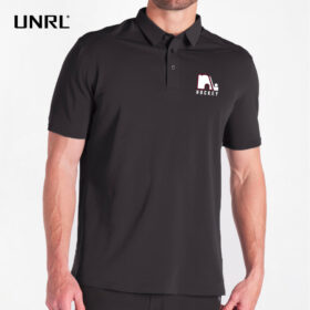 Lakeville North Hockey - Matte Black UNRL Legend Polo