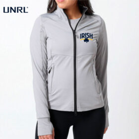 RAHA Boosters - Gray Embroidered UNRL Ladies Transition Full Zip