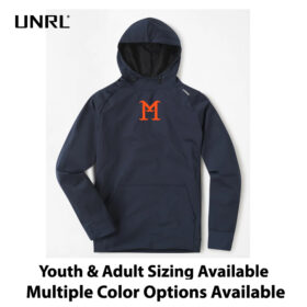 Minneapolis Millers Baseball - Embroidered UNRL Crossover Hoodie II