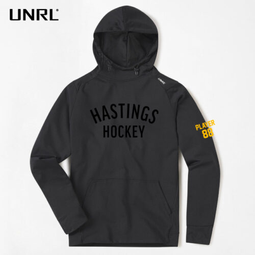 Hastings PeeWee A Parents - 3D Embroidered UNRL Crossover Hoodie II - Image 2