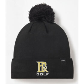 East Ridge HS Golf - Black Embroidered UNRL Elite Winter Hat
