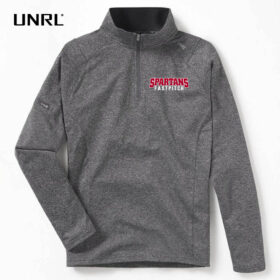 Inver Grove Fastpitch - Heather Gray Embroidered UNRL Elite 1/4-Zip
