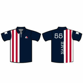 CA Gear - "USA" Bowling Polo