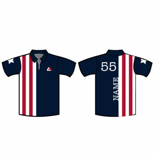 CA Gear - "USA" Bowling Polo