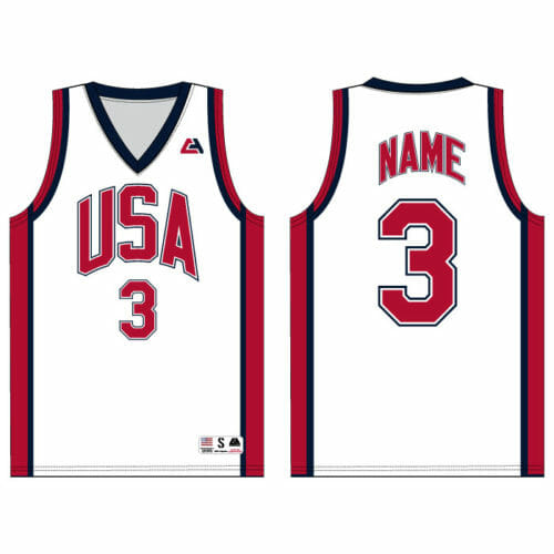 CA Gear - "USA" Basketball Jersey - Image 2