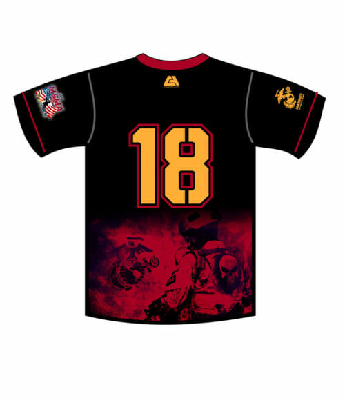2018 USMC Team - Full-Dye Game Jersey - Image 2