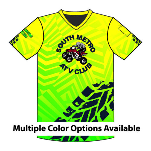 South Metro ATV – Full-Dye Short Sleeve V-Neck Jersey