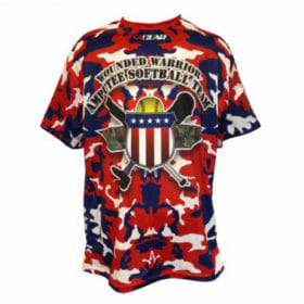 WWAST - Full-Dye Red White & Blue Camo Jersey