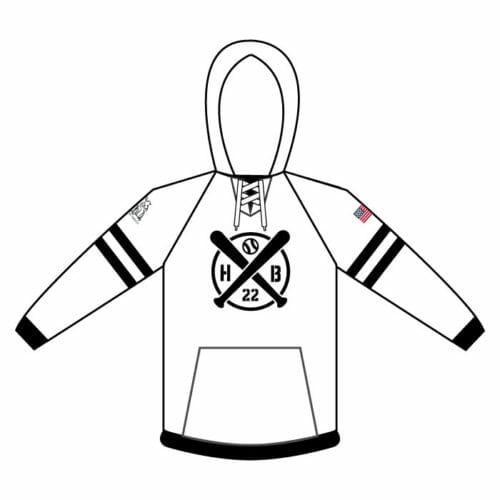 HB22 - Full-Dye Hockey Lace Hoodie - Image 3
