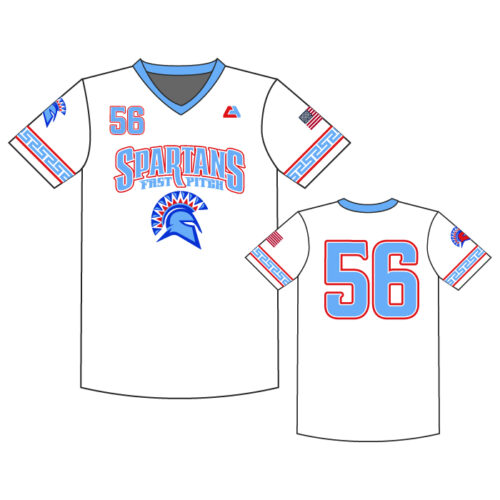 Inver Grove Fastpitch - Full-Dye White Team Jersey