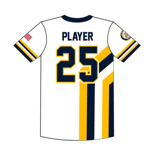 Highland Baseball - Full-Dye White Jersey - Image 2