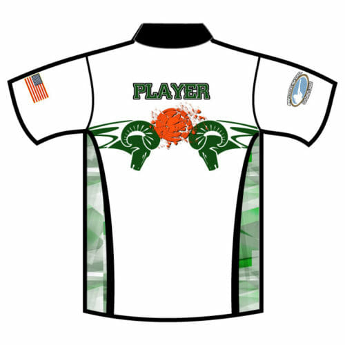 Roseau Clay Target Team - Full-Dye 1/4 Zip Polo - Image 4