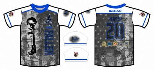 4 The Fallen 2016  White Jersey - Image 3