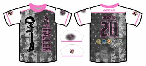 4 The Fallen 2016  White Jersey - Image 4