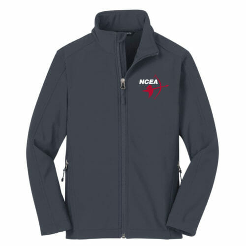 North Central Elite Archery - Youth Embroidered Softshell Jacket (Y317)