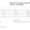 Burnsville Baseball - Graphite Short Sleeve 1/4-Zip Cage Jacket (NEA600) - Image 3