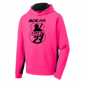 Agent 23 - Electric Heather Fleece Hooded Pullover (ST225)