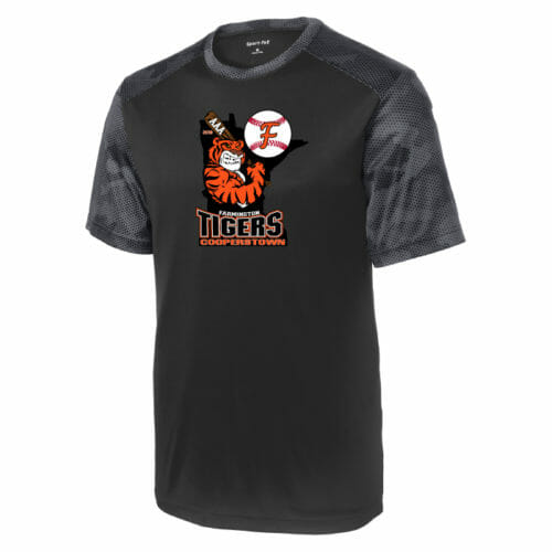 Farmington Cooperstown - Youth Vinyl CamoHex Tee (YST371) - Image 4