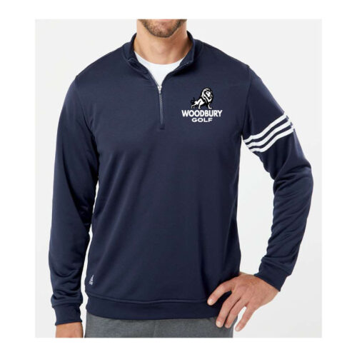 Woodbury Golf – Embroidered 1/4 Zip Adidas French Terry Jacket (A190)