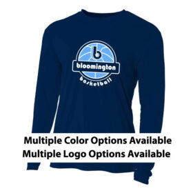 bloomington basketball coaches printed cotton tee (pc54)