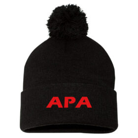 archery performance academy black embroidered flexfit baseball cap (pts30)