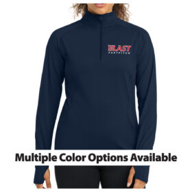 bloomington blast fastpitch navy short sleeve printed tee (bc3001)