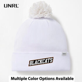blackcats hockey embroidered unrl elite winter hat