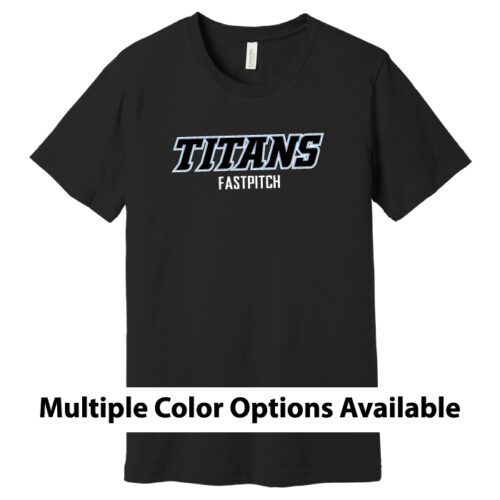 Titans Fastpitch - Short Sleeve Printed Tee (BC3001)