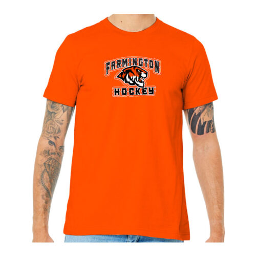Farmington Hockey - Short Sleeve Printed Tee (BC3001) - Image 2