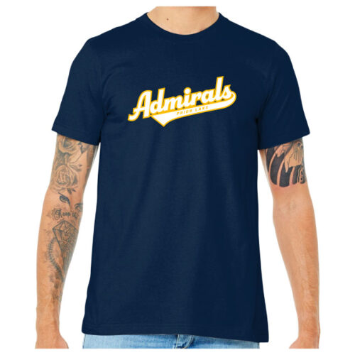 Prior Lake Admirals - Short Sleeve Printed Tee (BC3001) - Image 2