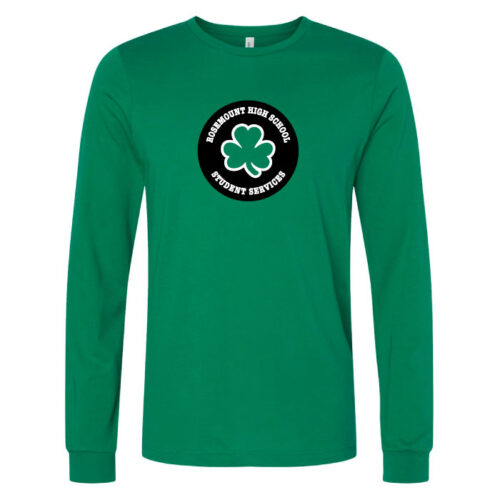 RHS Student Services - Kelly Longsleeve Printed Tee (BC3501) - Image 2