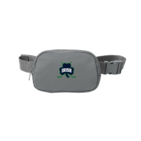 raha boosters gray embroidered explorer belt bag/fanny pack (bg936)