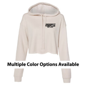 crossfit templar black embroidered pom stocking cap (sp15)