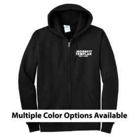 crossfit templar black embroidered pom stocking cap (sp15)