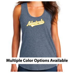 Prior Lake Admiral - Printed Women’s Perfect Tri Racerback Tank (DM138L)