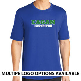 Eagan Fastpitch - Printed Performance Tee Blue (ST350)