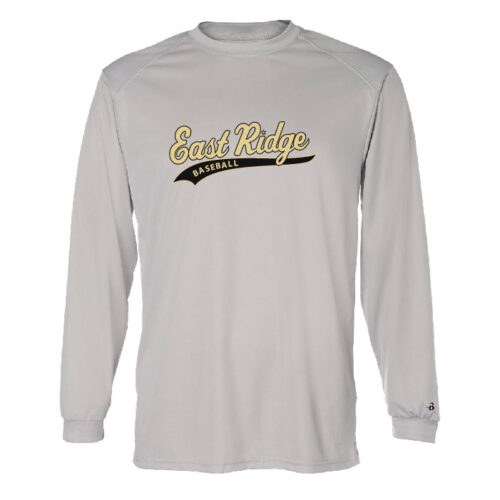East Ridge Baseball - Longsleeve Printed Performance Tee (410400)