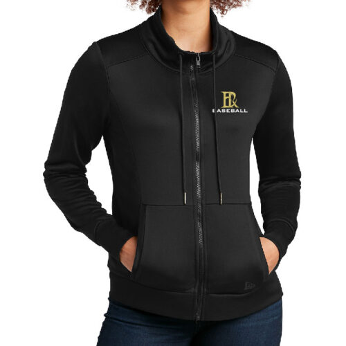 East Ridge Baseball -  Embroidered Ladies Performance Terry Full-Zip Cowl (LNEA530)